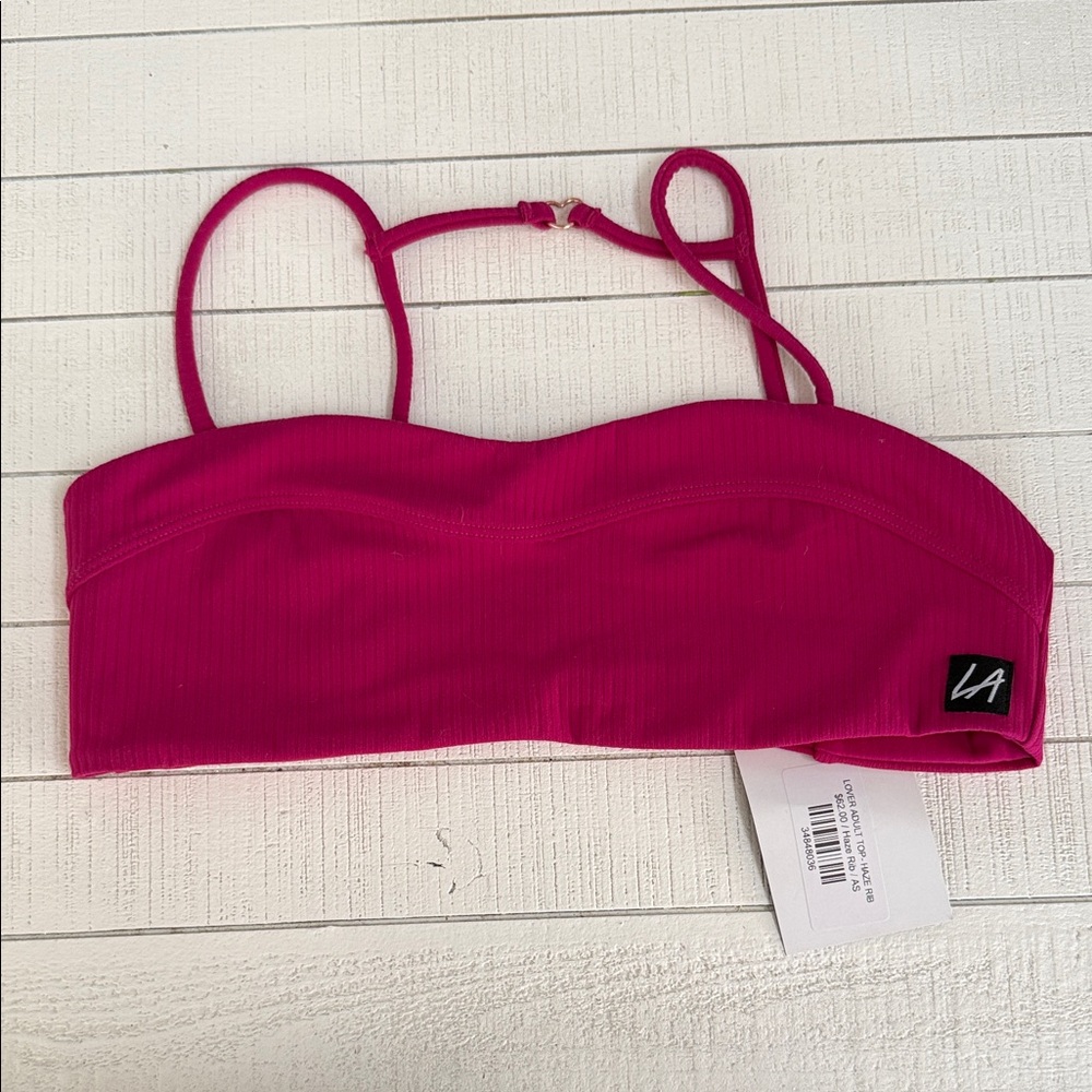 LA Dance Designs Hot Pink Ribbed Lover Top